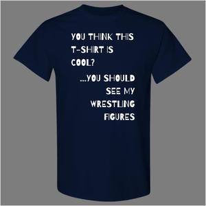 Wrestling Figures  Funny Wrestling Shirt Shirt